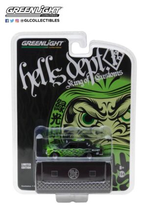 HELLS DEPT X GREENLIGHT 【DATSUN 510 (5910 GOKUDO)】BLACK/RR [HELL-GL01]