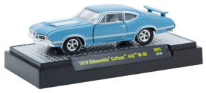 1970 Oldsmobile Cutlass 442 W-30 in Light Blue