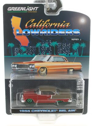 1955 Chevrolet Bel Air in Ruby Red and Matte Bronze- GREEN MACHINE