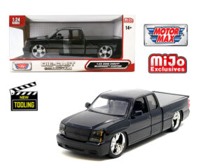 2006 Chevy Silverado Extended Cab Custom – Black – Mijo Exclusives Limited Edition