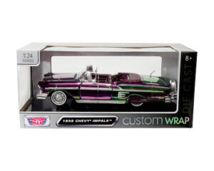 1958 Chevrolet Impala – Purple/Green Chrome – Custom Wrap