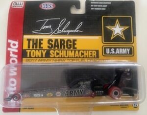 2017 ARMY NHRA TOP FUEL DRAGSTER- Tony Schumacher US Army Red Chrome Chase Autoworld NHRA 2
