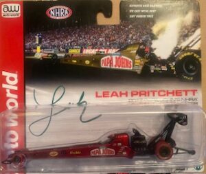 2017 PAPA JOHN'S NHRA TOP FUEL DRAGSTER- LEAH PRITCHETT- CHASE