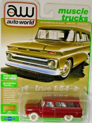 1966 Chevrolet Suburban- RED ULTRA CHASE UNIT