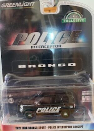 2021 Ford Bronco Sport – Police Interceptor Concept – Hobby Exclusive- GREEN MACHINE VERSION