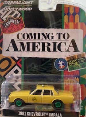 1981 Chevrolet Impala Taxi - Coming to America (1988)- GREEN MACHINE VERSION