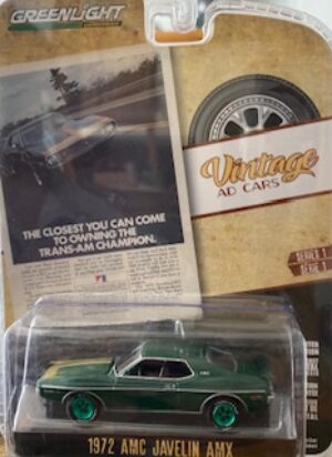 1972 AMC JAVELIN AMX- GREEN MACHINE VERSION