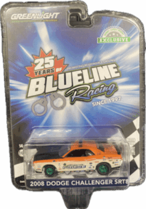 2008 Dodge Challenger R/T - Edmonton Police, Edmonton, Alberta, Canada - Blue Line Racing 25 Years (Hobby Exclusive)- GREEN MACHINE VERSION