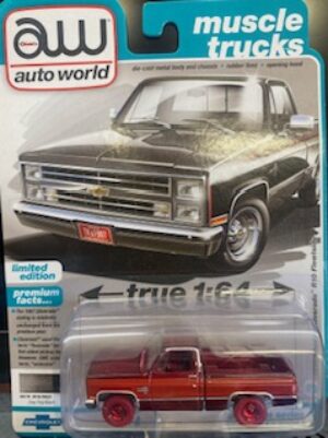 1987 Chevy Silverado R10 Fleetside- CHASE RED BODY & TIRES