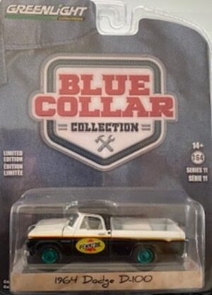 Pennzoil - 1964 Dodge D-100 with Toolbox- GREEN MACHINE VERSION