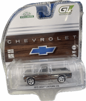 1972 Chevrolet Cheyenne C10 Short Bed Pickup Truck in Chrome Body - Hobby Exclusive