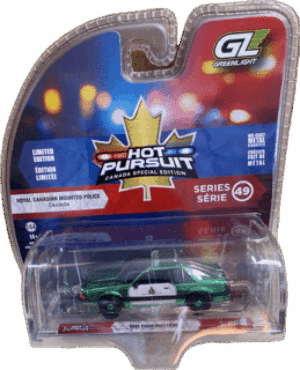 1991 Ford Mustang- Hot Pursuit- Series 49- Metallic Green Machine Chase