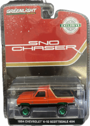 Sno Chaser - 1984 Chevrolet K-10 Scottsdale 4x4- GREEN MACHINE VERSION